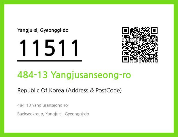 CC BY 4.0 Address and Postal Code QR Code Image (CC BY 4.0)
