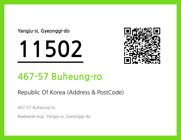 CC BY 4.0 Address and Postal Code QR Code Image (CC BY 4.0)