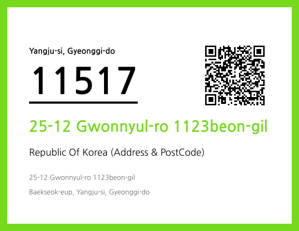 CC BY 4.0 Address and Postal Code QR Code Image (CC BY 4.0)