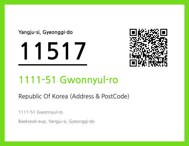 CC BY 4.0 Address and Postal Code QR Code Image (CC BY 4.0)