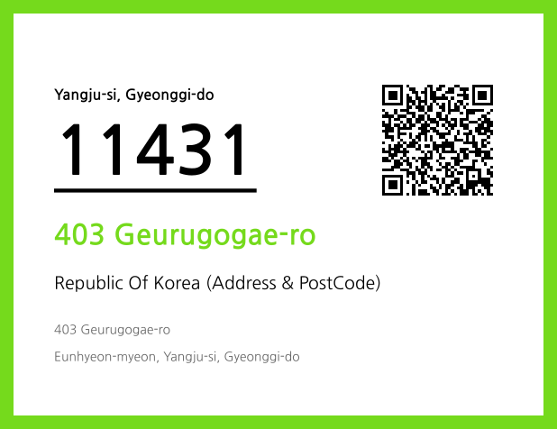 CC BY 4.0 Address and Postal Code QR Code Image (CC BY 4.0)