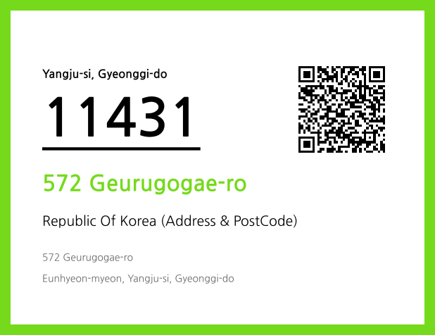 CC BY 4.0 Address and Postal Code QR Code Image (CC BY 4.0)