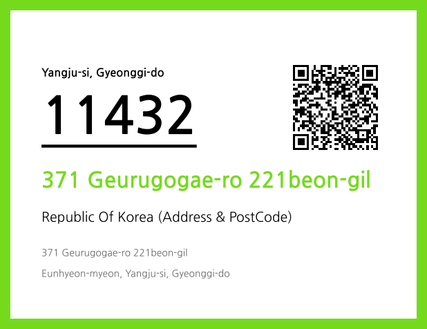 CC BY 4.0 Address and Postal Code QR Code Image (CC BY 4.0)