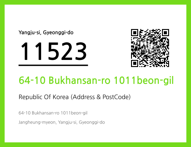 CC BY 4.0 Address and Postal Code QR Code Image (CC BY 4.0)