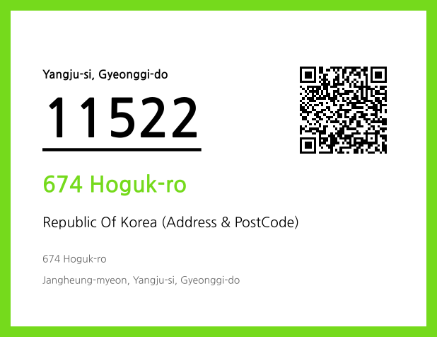 CC BY 4.0 Address and Postal Code QR Code Image (CC BY 4.0)