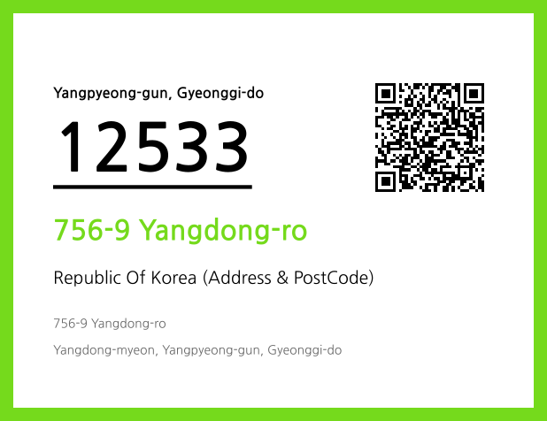 CC BY 4.0 Address and Postal Code QR Code Image (CC BY 4.0)