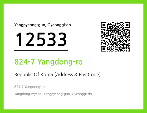 CC BY 4.0 Address and Postal Code QR Code Image (CC BY 4.0)