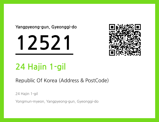 CC BY 4.0 Address and Postal Code QR Code Image (CC BY 4.0)