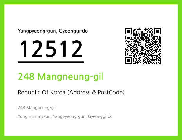 CC BY 4.0 Address and Postal Code QR Code Image (CC BY 4.0)