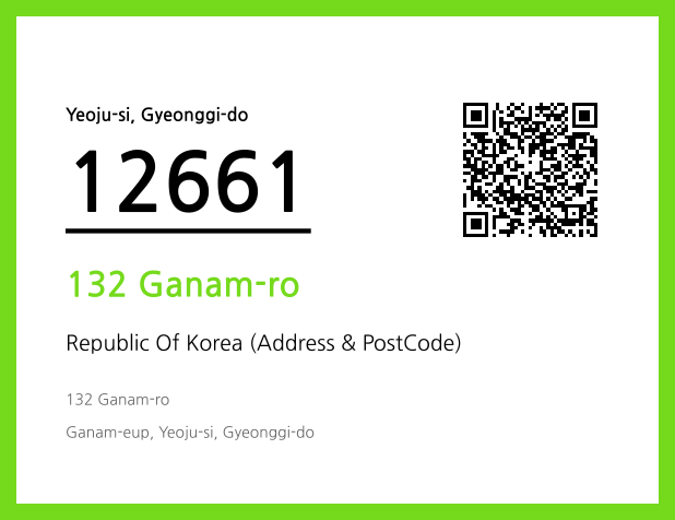 CC BY 4.0 Address and Postal Code QR Code Image (CC BY 4.0)