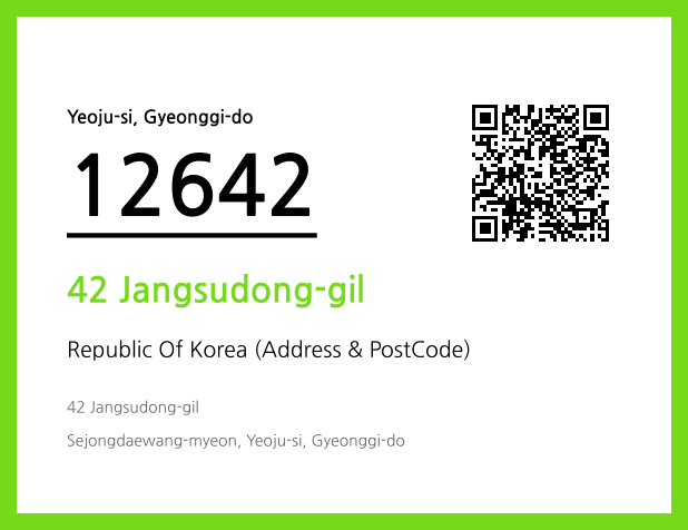 CC BY 4.0 Address and Postal Code QR Code Image (CC BY 4.0)