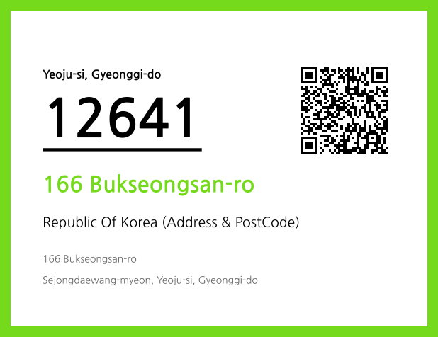 CC BY 4.0 Address and Postal Code QR Code Image (CC BY 4.0)