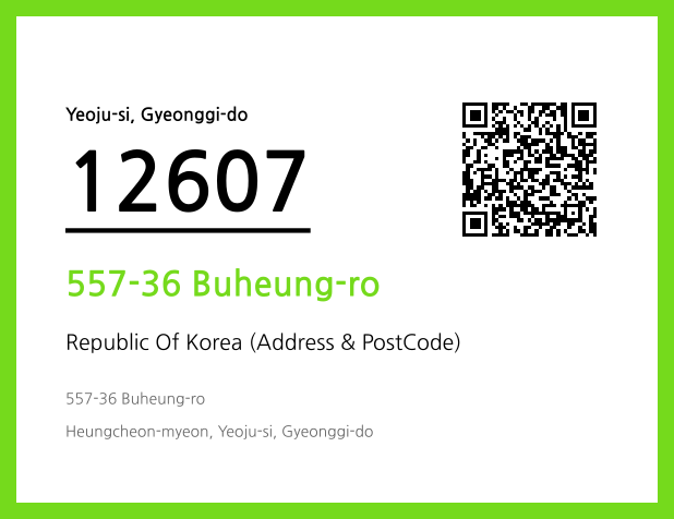 CC BY 4.0 Address and Postal Code QR Code Image (CC BY 4.0)