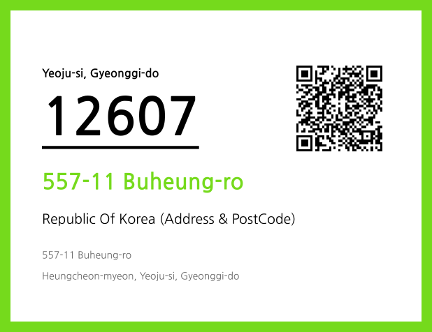 CC BY 4.0 Address and Postal Code QR Code Image (CC BY 4.0)