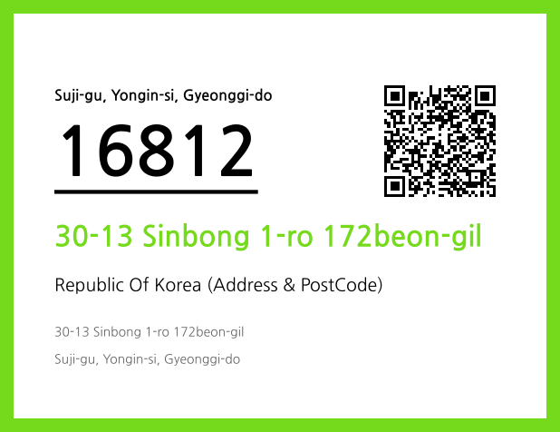 CC BY 4.0 Address and Postal Code QR Code Image (CC BY 4.0)