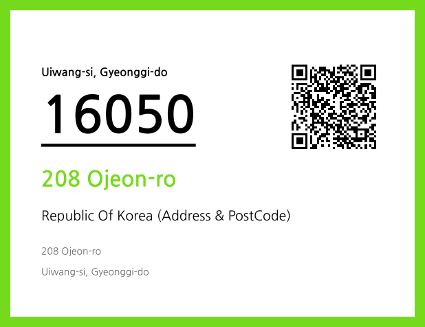 CC BY 4.0 Address and Postal Code QR Code Image (CC BY 4.0)