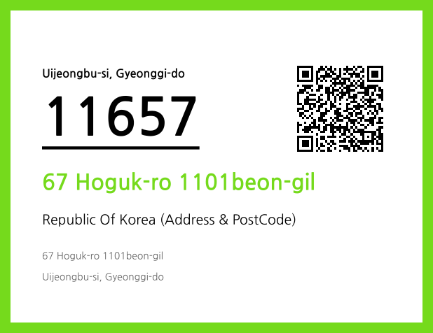 CC BY 4.0 Address and Postal Code QR Code Image (CC BY 4.0)