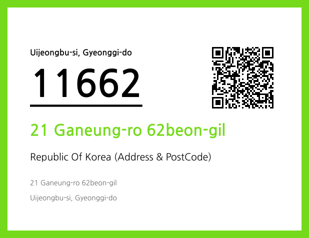 CC BY 4.0 Address and Postal Code QR Code Image (CC BY 4.0)