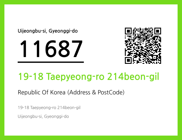 CC BY 4.0 Address and Postal Code QR Code Image (CC BY 4.0)