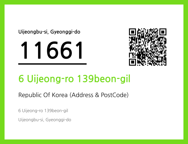 CC BY 4.0 Address and Postal Code QR Code Image (CC BY 4.0)