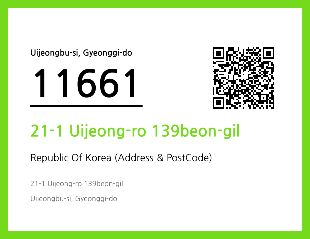 CC BY 4.0 Address and Postal Code QR Code Image (CC BY 4.0)
