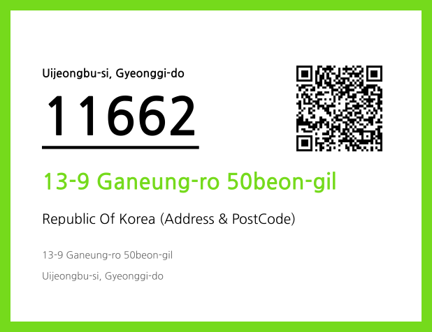 CC BY 4.0 Address and Postal Code QR Code Image (CC BY 4.0)