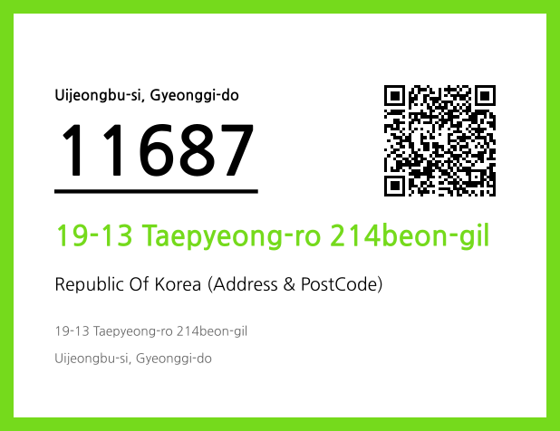 CC BY 4.0 Address and Postal Code QR Code Image (CC BY 4.0)