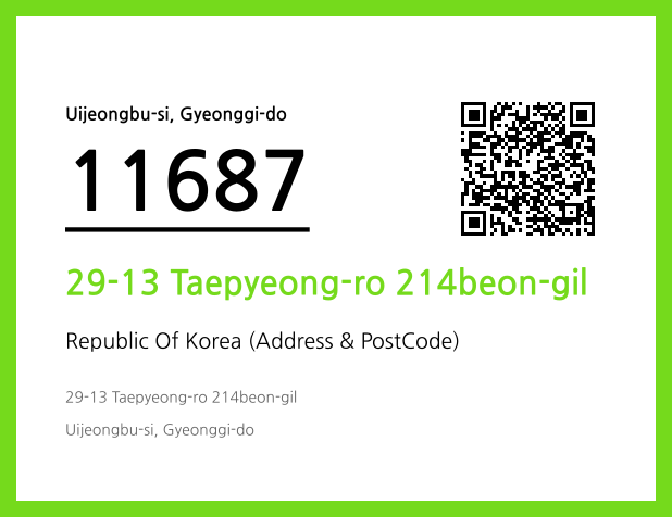 CC BY 4.0 Address and Postal Code QR Code Image (CC BY 4.0)