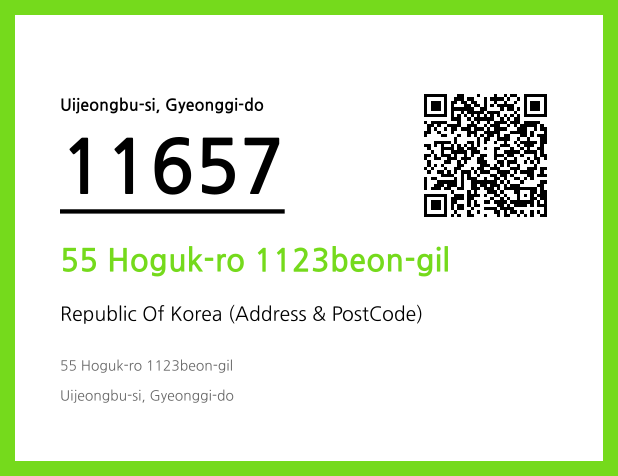 CC BY 4.0 Address and Postal Code QR Code Image (CC BY 4.0)