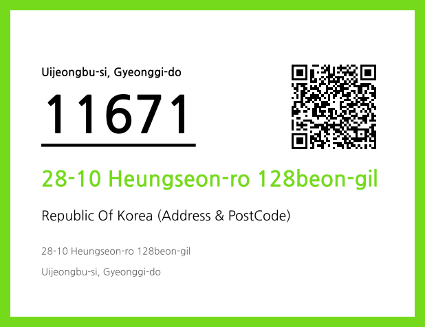 CC BY 4.0 Address and Postal Code QR Code Image (CC BY 4.0)