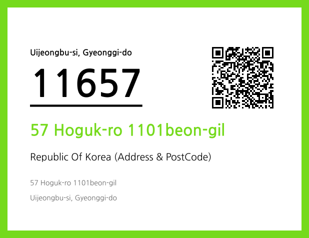 CC BY 4.0 Address and Postal Code QR Code Image (CC BY 4.0)