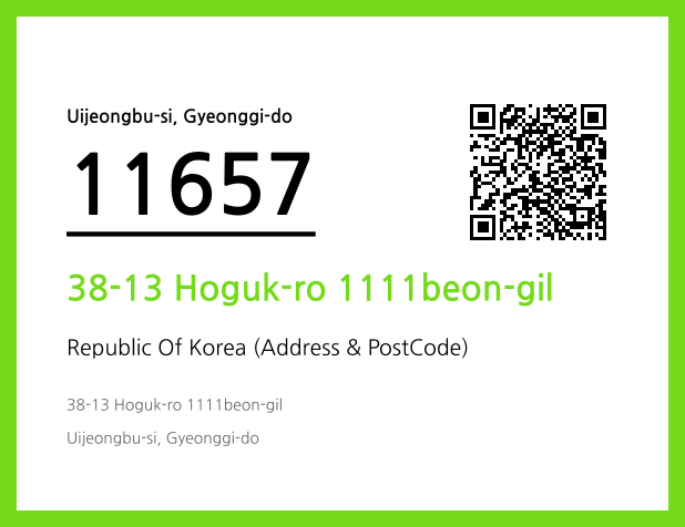 CC BY 4.0 Address and Postal Code QR Code Image (CC BY 4.0)