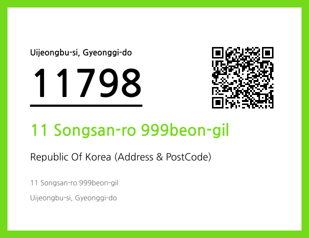 CC BY 4.0 Address and Postal Code QR Code Image (CC BY 4.0)