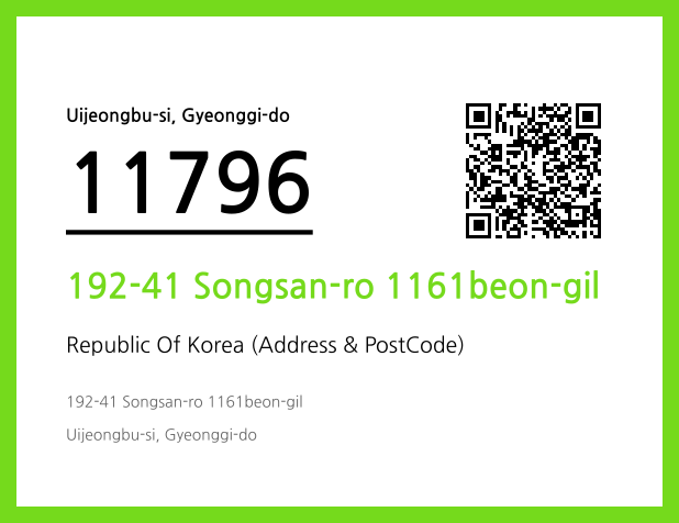CC BY 4.0 Address and Postal Code QR Code Image (CC BY 4.0)