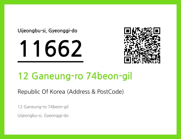 CC BY 4.0 Address and Postal Code QR Code Image (CC BY 4.0)