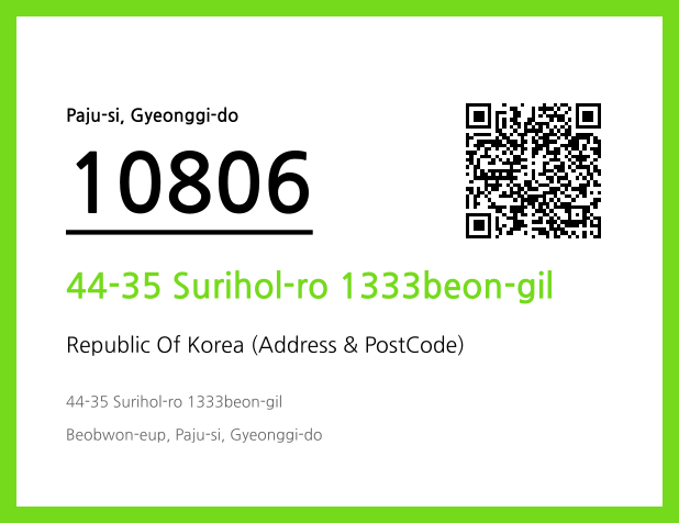 CC BY 4.0 Address and Postal Code QR Code Image (CC BY 4.0)