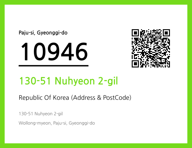 CC BY 4.0 Address and Postal Code QR Code Image (CC BY 4.0)