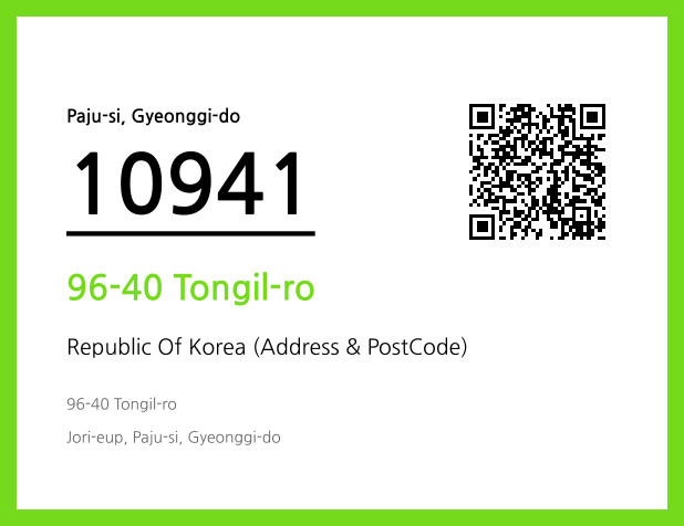 CC BY 4.0 Address and Postal Code QR Code Image (CC BY 4.0)