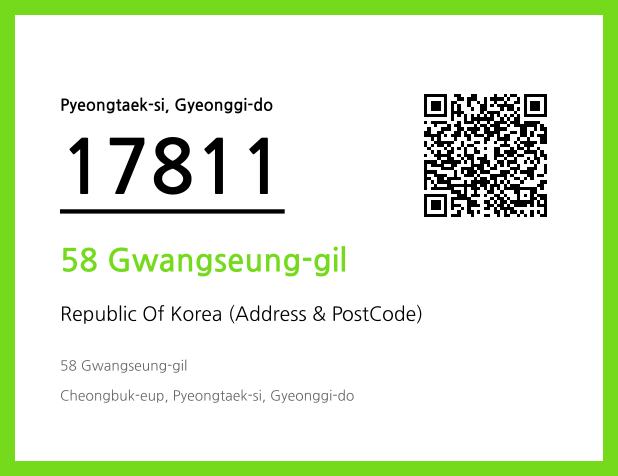CC BY 4.0 Address and Postal Code QR Code Image (CC BY 4.0)
