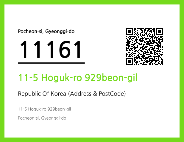 CC BY 4.0 Address and Postal Code QR Code Image (CC BY 4.0)