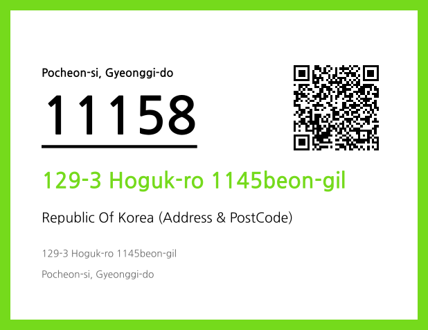 CC BY 4.0 Address and Postal Code QR Code Image (CC BY 4.0)