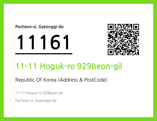 CC BY 4.0 Address and Postal Code QR Code Image (CC BY 4.0)