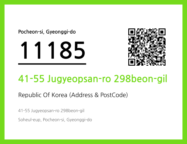 CC BY 4.0 Address and Postal Code QR Code Image (CC BY 4.0)