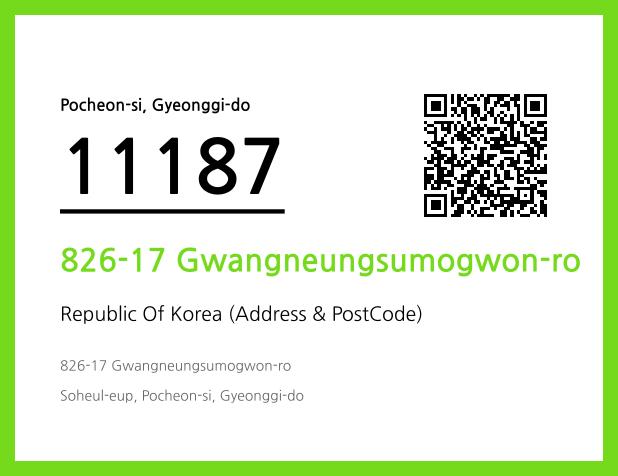 CC BY 4.0 Address and Postal Code QR Code Image (CC BY 4.0)