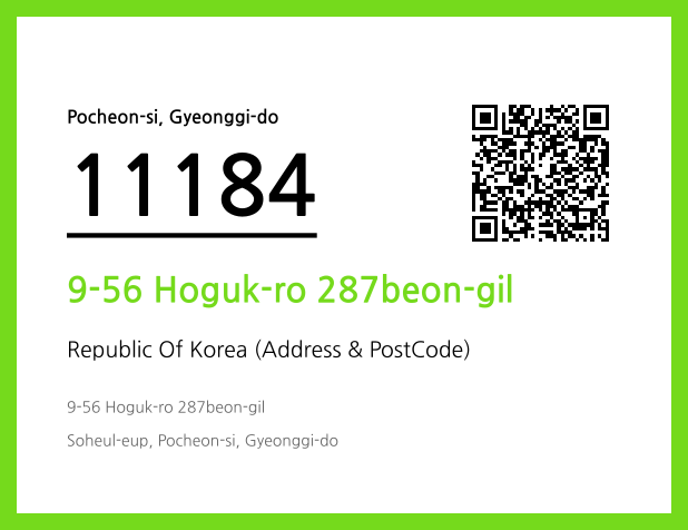 CC BY 4.0 Address and Postal Code QR Code Image (CC BY 4.0)