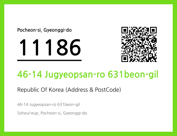 CC BY 4.0 Address and Postal Code QR Code Image (CC BY 4.0)