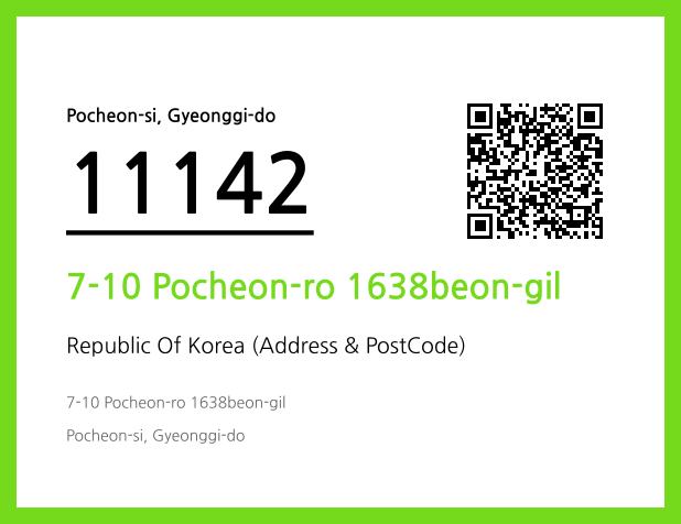 CC BY 4.0 Address and Postal Code QR Code Image (CC BY 4.0)