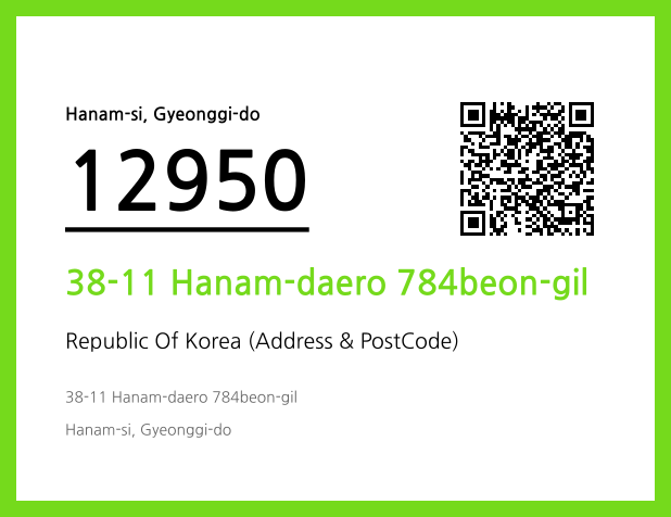 CC BY 4.0 Address and Postal Code QR Code Image (CC BY 4.0)