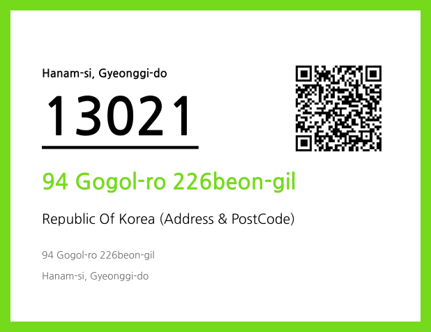 CC BY 4.0 Address and Postal Code QR Code Image (CC BY 4.0)