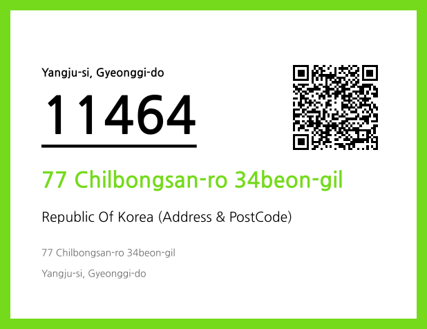 CC BY 4.0 Address and Postal Code QR Code Image (CC BY 4.0)